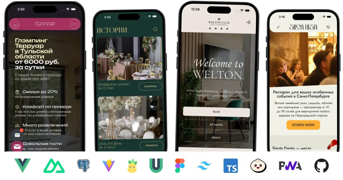 Alex Yurin 27 years old full-stack developer from Tbilisi, with experience in creating websites for hotels, educational platforms, and integrations.